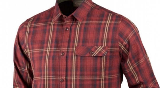 Ciepła, bawełniana koszula myśliwska